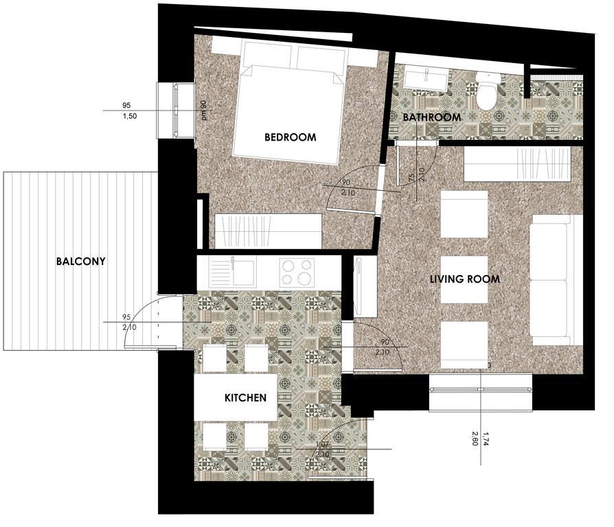Brill Budapest Apartments 3 Eksteriør bilde